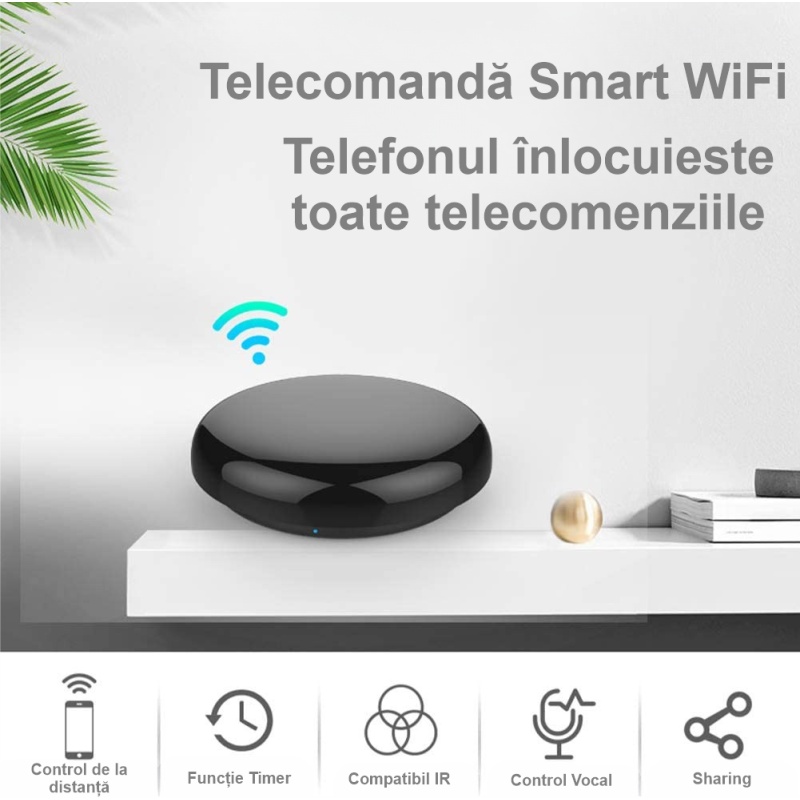 Telecomanda smart WiFi - inlocuieste telecomanda cu telefonul